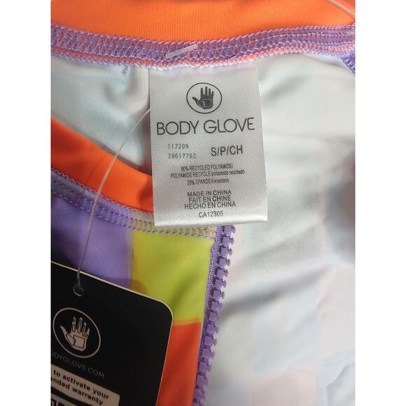 NWT Body Glove Stand Up Zip Front Paddle One Piece Swimsuit Size Small UPF 50+ - Picture 6 of 8